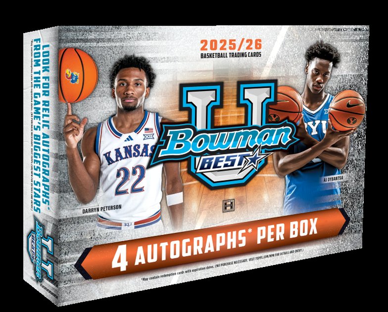 2025-26 Bowman Best University Basketball Checklist