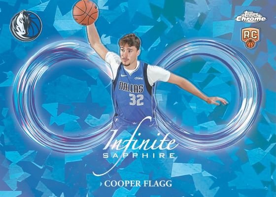 Topps Chrome Autographs Rookies — 2025-26 Topps Chrome Sapphire Basketball