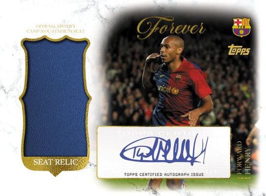 FC Barcelona Forever Men’s Autographs — 2025-26 Topps Forever FC Barcelona Soccer