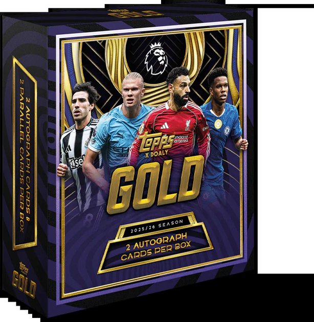 2025-26 Topps Gold Premier League Soccer Checklist