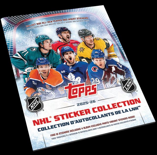 2025-26 Topps NHL Sticker Collection Checklist