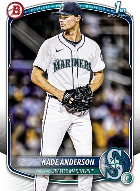 2025 Bowman Draft Baseball Checklist