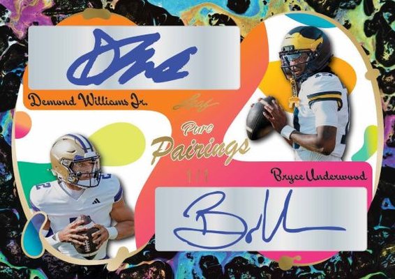 Flash Forward — 2025 Leaf Eclectic Signature Series Football