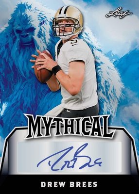 Flash Of Color — 2025 Leaf Eclectic Signature Series Football