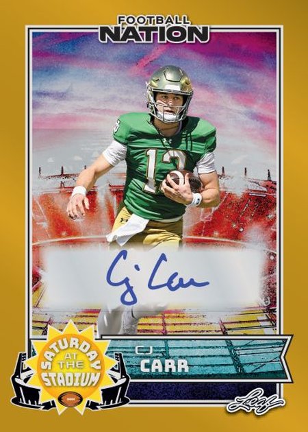 2025 Leaf Football Nation Checklist