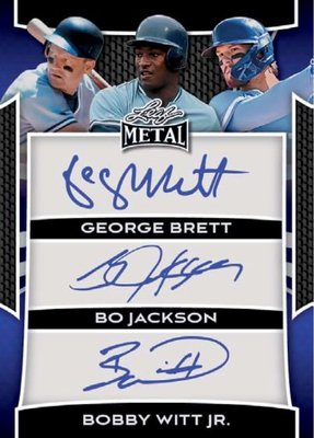 Base Autographs — 2025 Leaf Metal Baseball