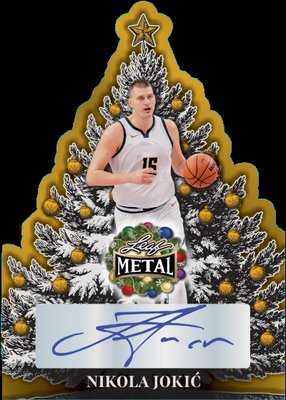 Base Autographs — 2025 Leaf Metal Happy Holidays