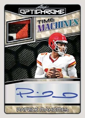 2026 Mock Draft Auto — 2025 Leaf Optichrome Football