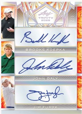 Base Autographs — 2025 Leaf Trinity Football