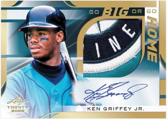 Clear Autographs — 2025 Leaf Trinity Football
