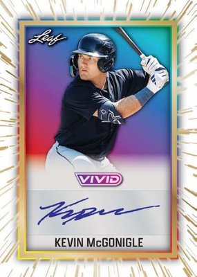 Base Autographs — 2025 Leaf Vivid Baseball