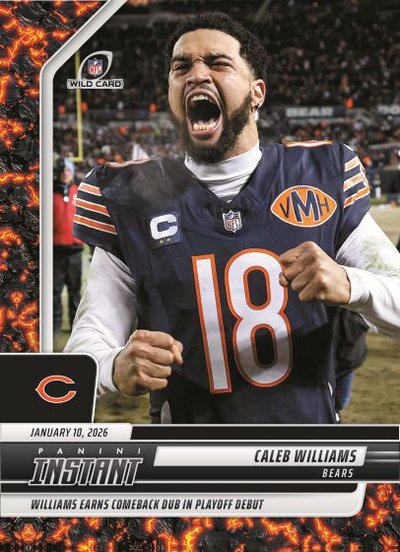 Caleb Williams #411 — Williams Earns Comeback Dub in Playoff Debut