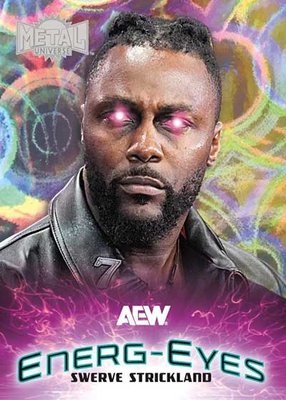 Base Silver FX Auto Parallel — 2025 SkyBox Metal Universe AEW