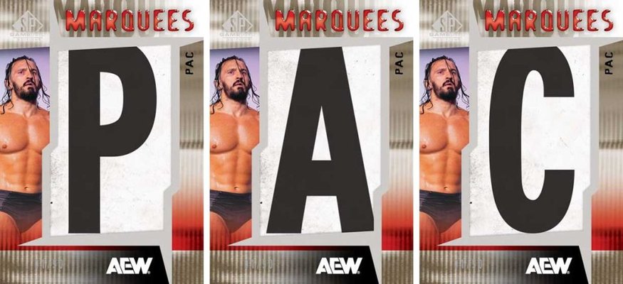 Red Auto Memorabilia Parallel — 2025 SP Game Used AEW Wrestling