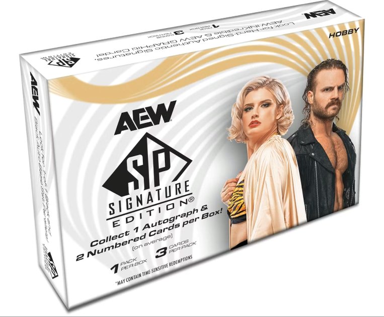 2025 SP Signature Edition AEW Wrestling Checklist