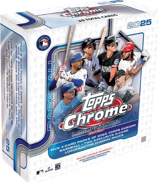 2025 Topps Chrome Logofractor Baseball Checklist