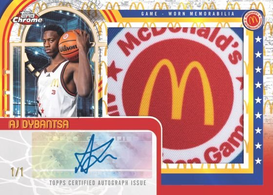 Billboard Ink — 2025 Topps Chrome McDonald's All American Basketball