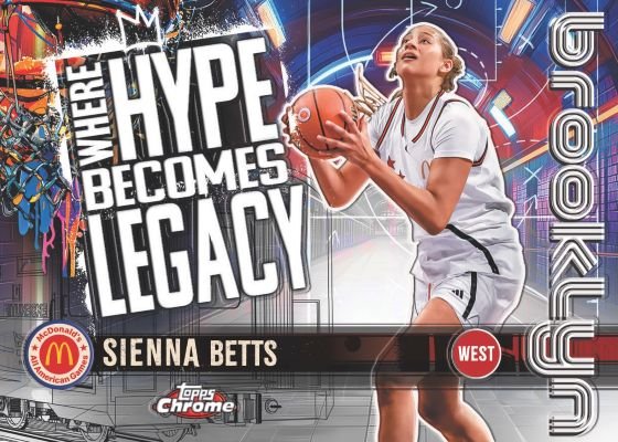 Winning Tags — 2025 Topps Chrome McDonald's All American Basketball