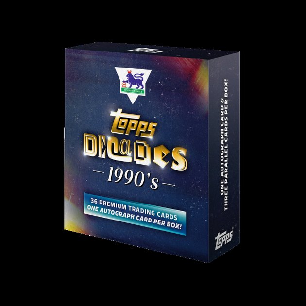 2025 Topps Decades Premier League Soccer - '90s Edition Checklist