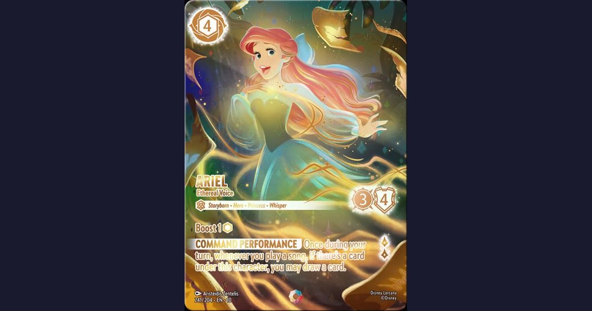 Disney Lorcana Whispers in the Well Checklist
