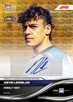 Arvid Lindbald (Formula 1 Debut)^ #12