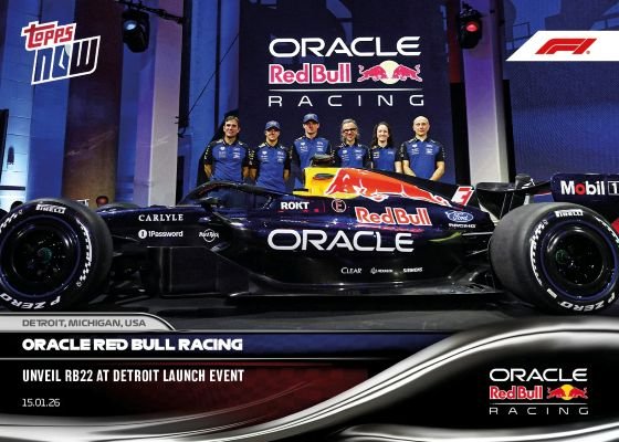February 2026 — 2026 Topps Now Formula 1