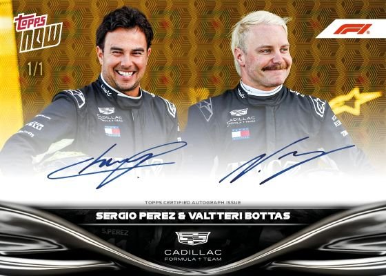 March 2026 — 2026 Topps Now Formula 1