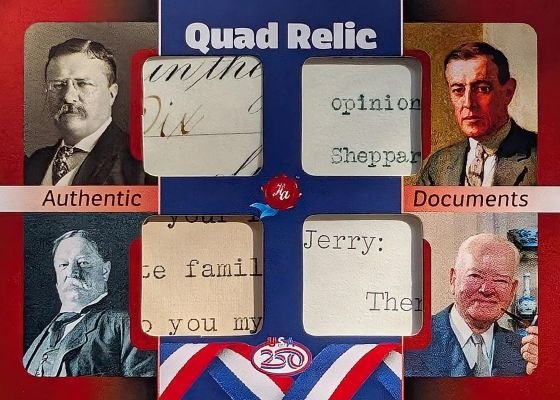 Cut Autographs — 2026 Historic Autographs America's 250th Part 1: Cities