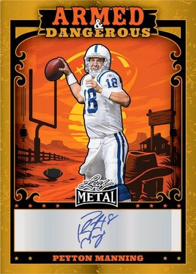1950 Leaf Autographs — 2026 Leaf Metal Football