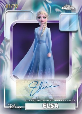 Disney Princess Autographs — 2026 Topps Chrome Disney