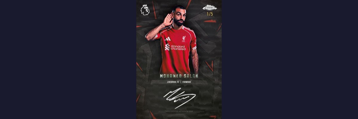 Base Set Checklist — 2026 Topps Premier League Chrome Soccer