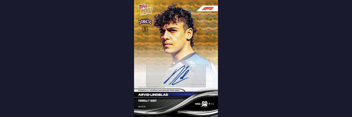 February 2026 — 2026 Topps Now Formula 1
