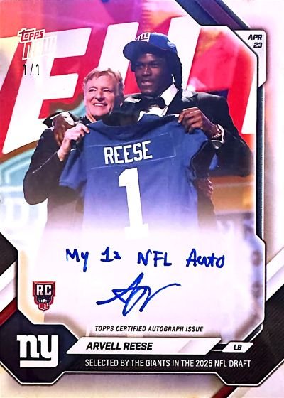 Arvell Reese #AREE