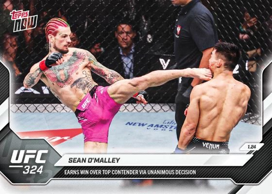 January 26 — 2026 Topps Now UFC