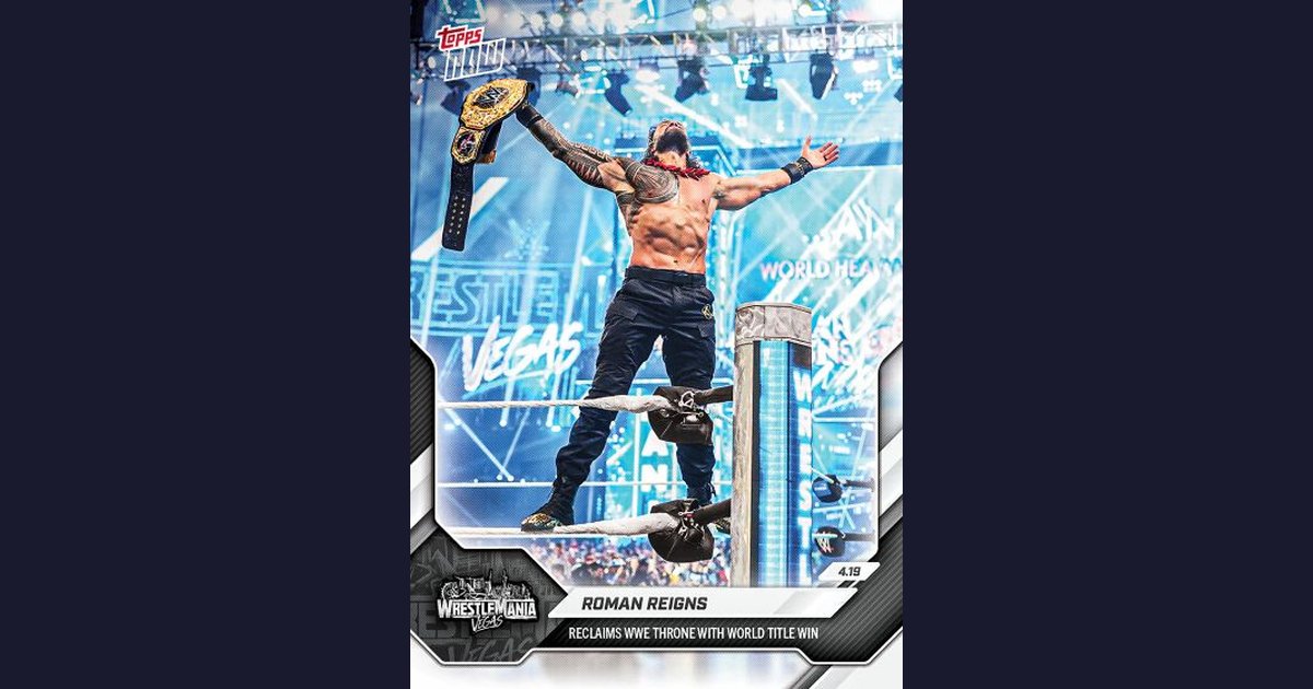 2026 Topps Now WWE Checklist