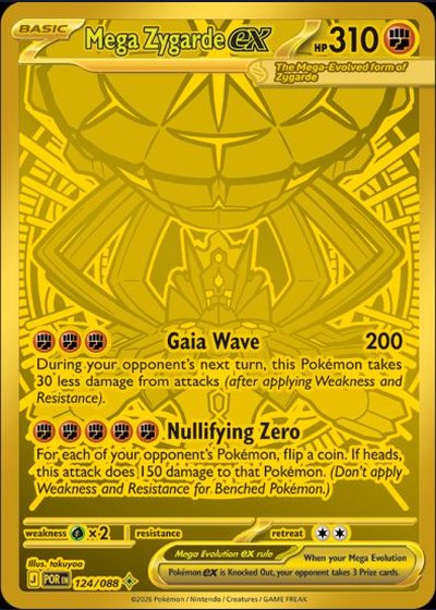 Mega Zygarde ex #124