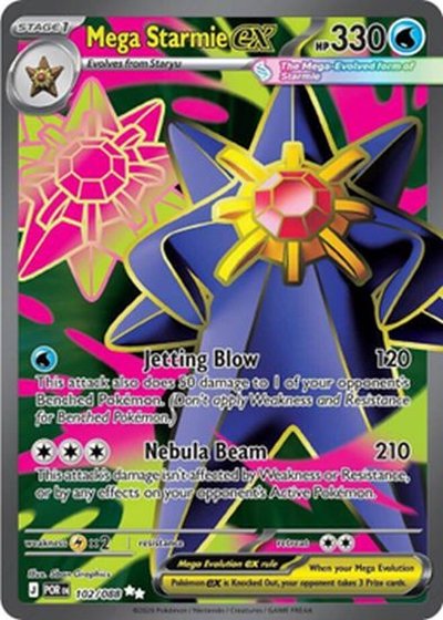 Mega Starmie ex #118