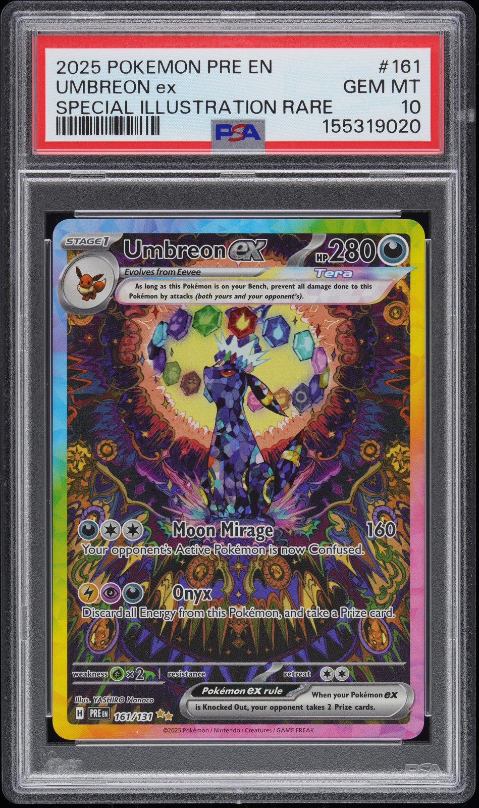 PSA vs BGS vs CGC for Umbreon ex SIR #161: Which Pays Most in 2026?