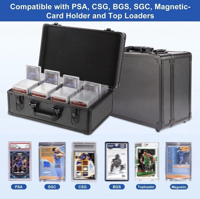 Best Graded Sports Card Storage Case (2026 Guide)