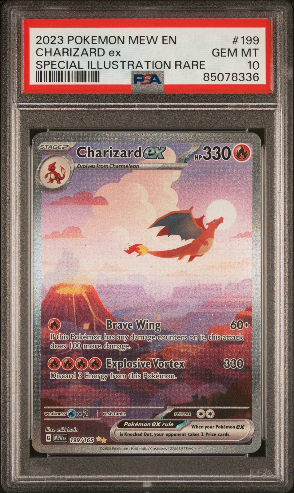 Charizard ex 199 Scarlet & Violet 151 PSA + CGC Pop Report: Rarity vs Price (2026)