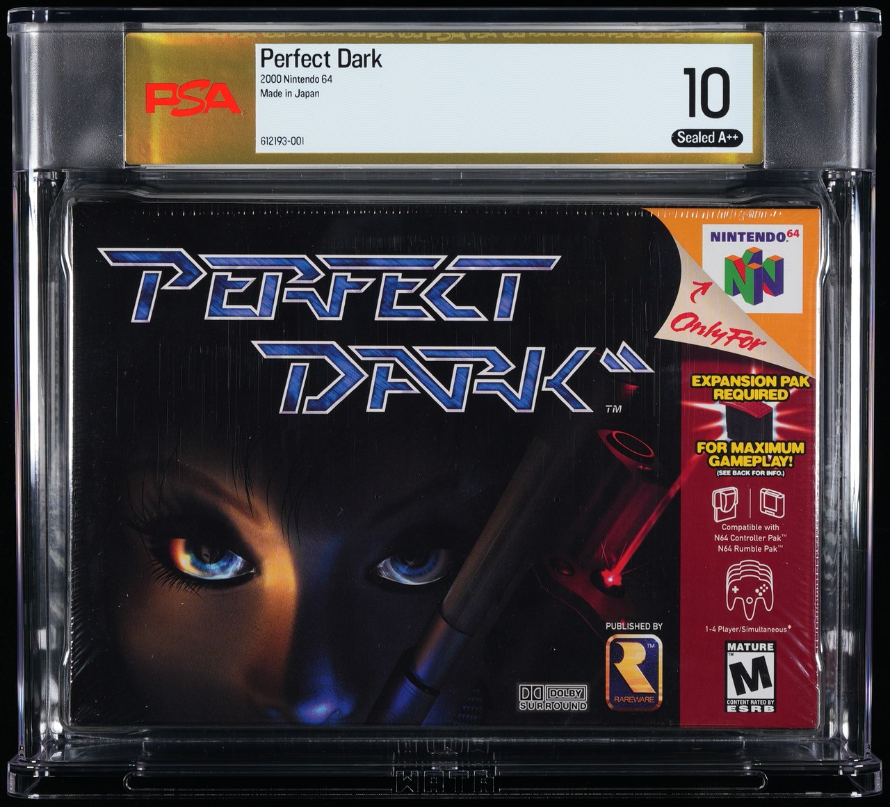 Perfect Dark Nintendo 64: PSA Pop Report + Loose / CIB / Sealed Prices