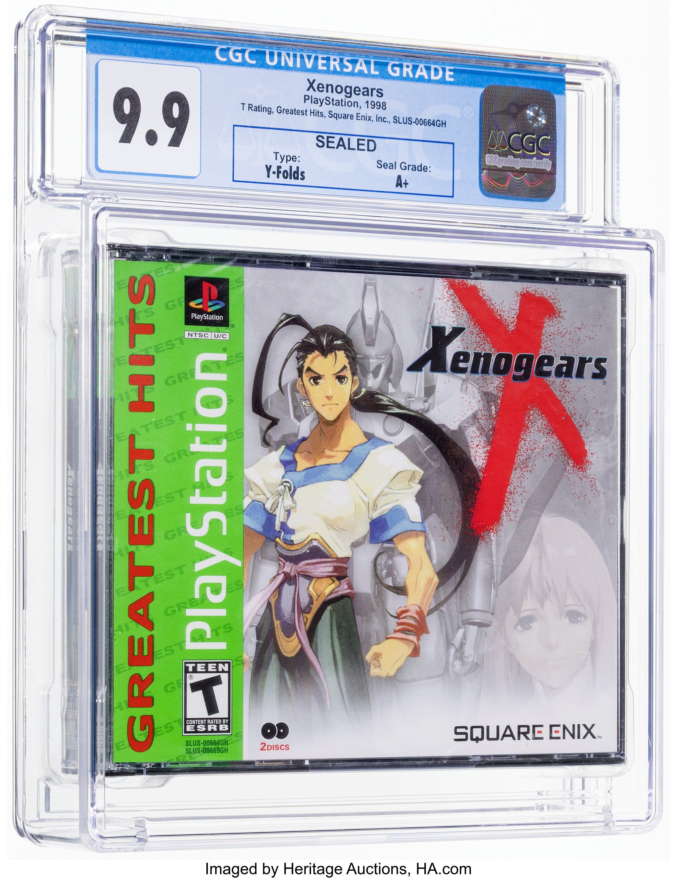 Xenogears (PS1): PSA Pop Report & Prices