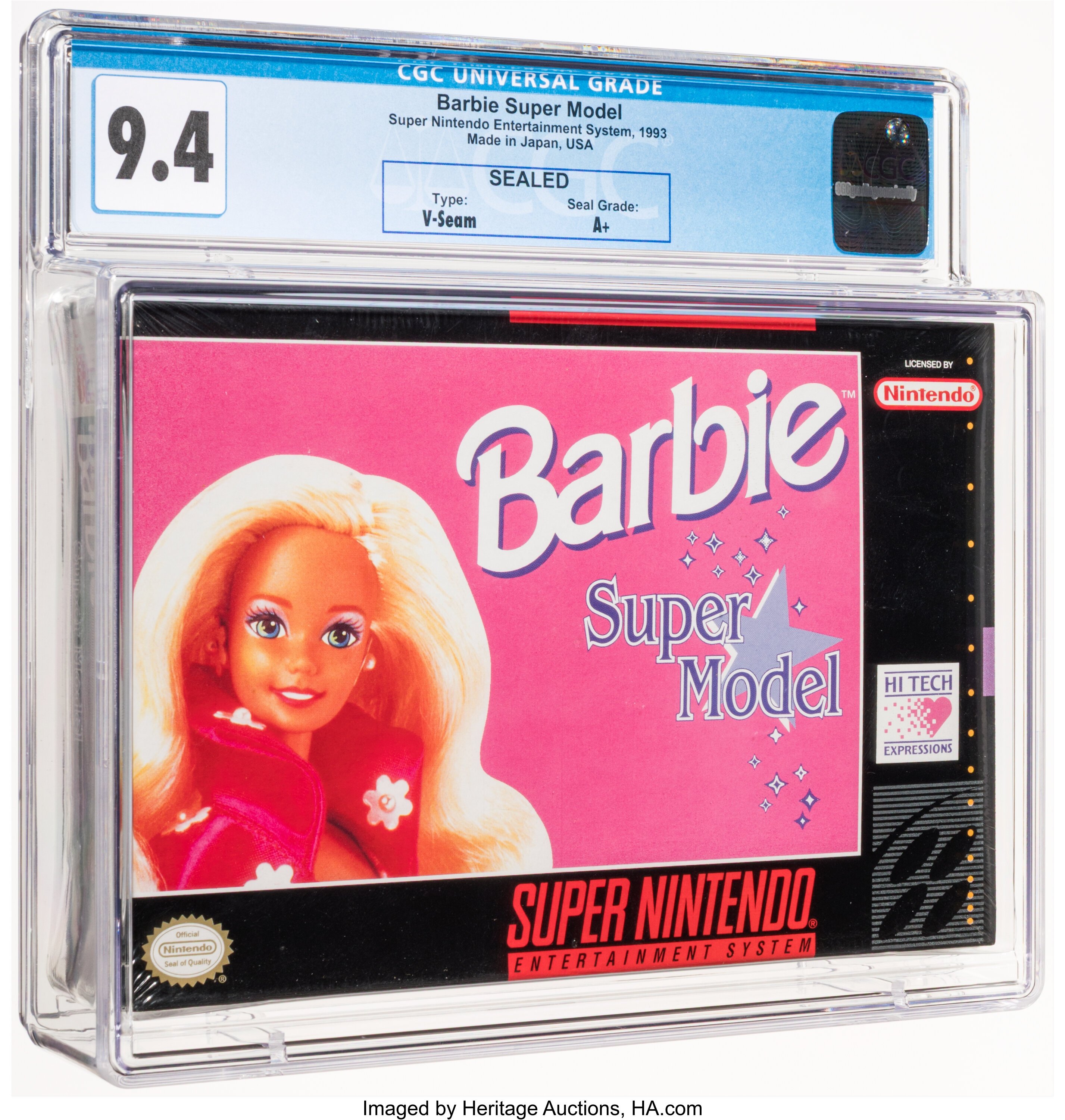 Barbie Super Model Super Nintendo (SNES): PSA Pop Report + Loose / CIB / Sealed Prices 2026