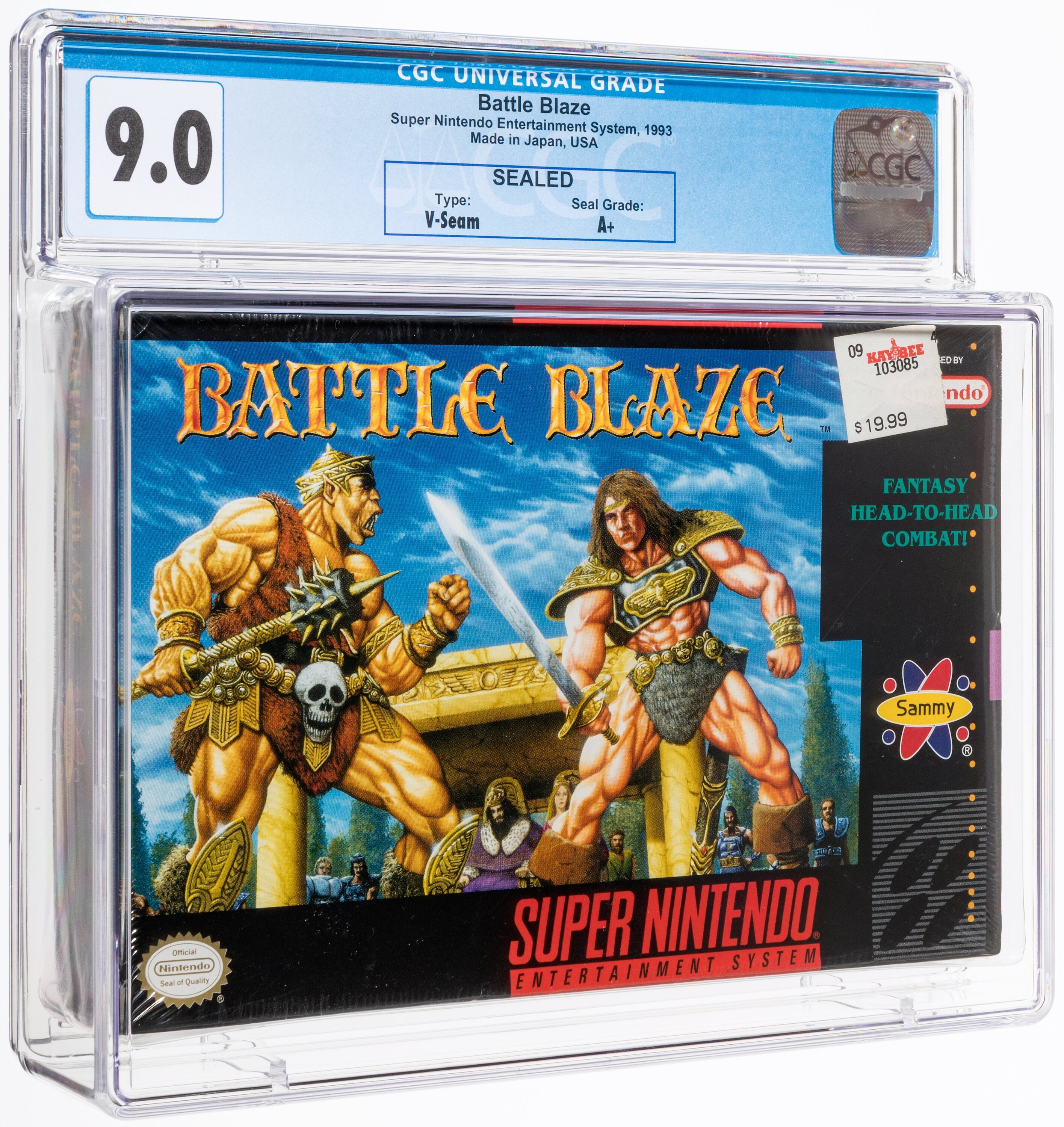 Battle Blaze Super Nintendo (SNES): PSA Pop Report + Loose / CIB / Sealed Prices 2026