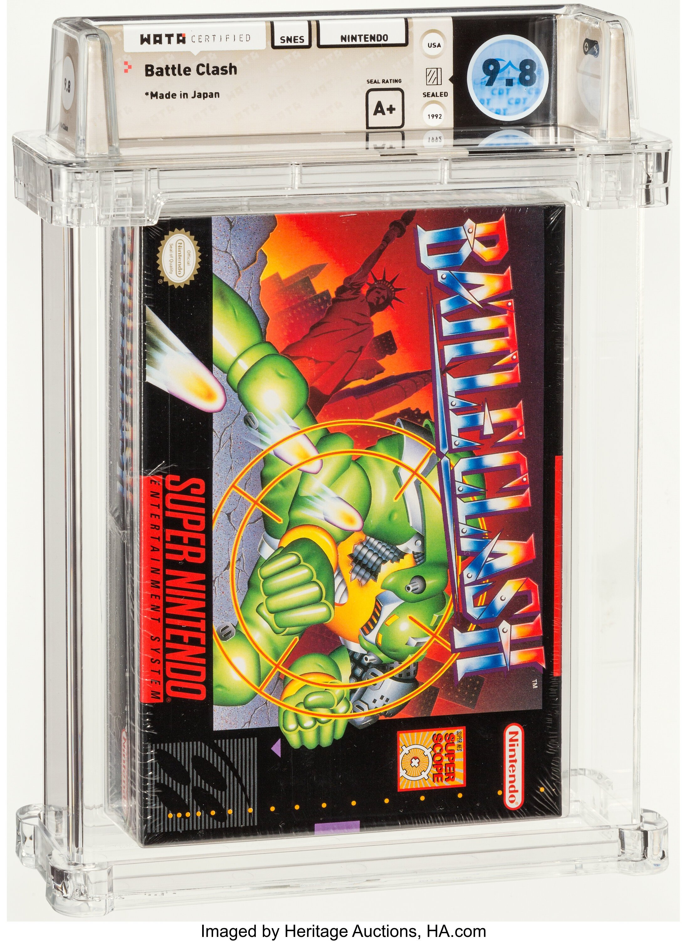 Battle Clash Super Nintendo (SNES): PSA Pop Report + Loose / CIB / Sealed Prices 2026