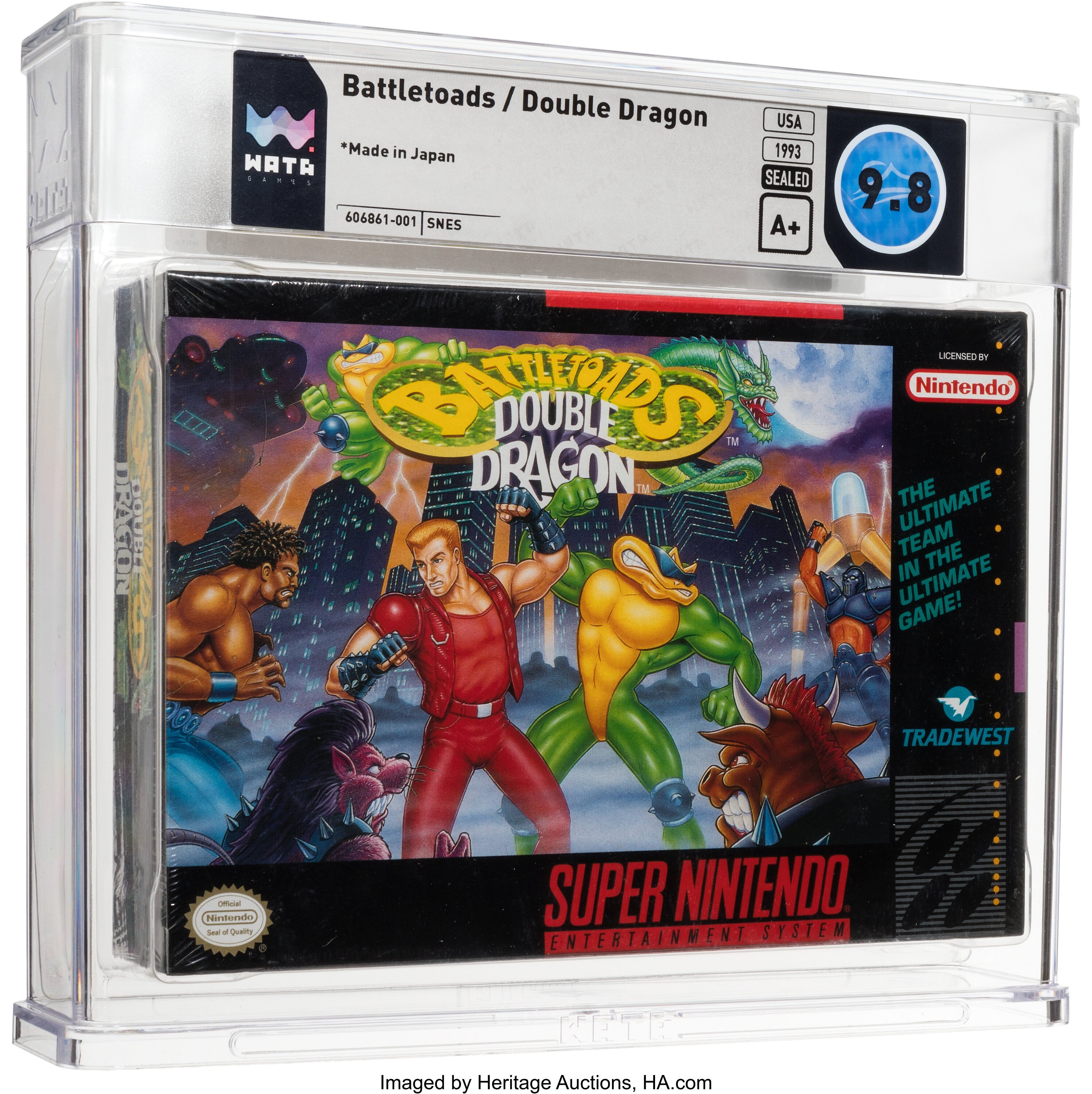 Battletoads / Double Dragon Super Nintendo (SNES): PSA Pop Report + Loose / CIB / Sealed Prices 2026