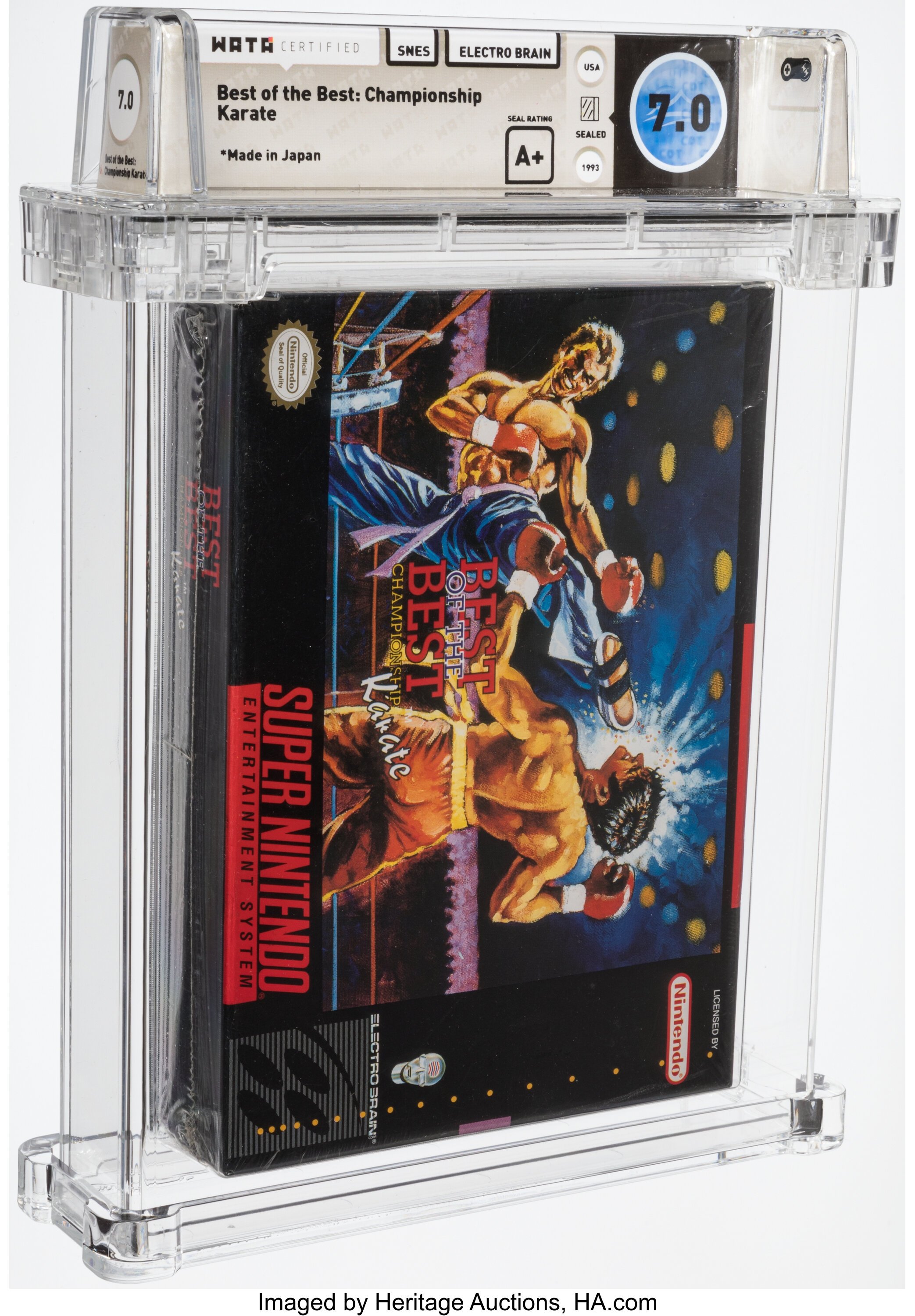 Best of the Best: Championship Karate Super Nintendo (SNES): PSA Pop Report + Loose / CIB / Sealed Prices 2026
