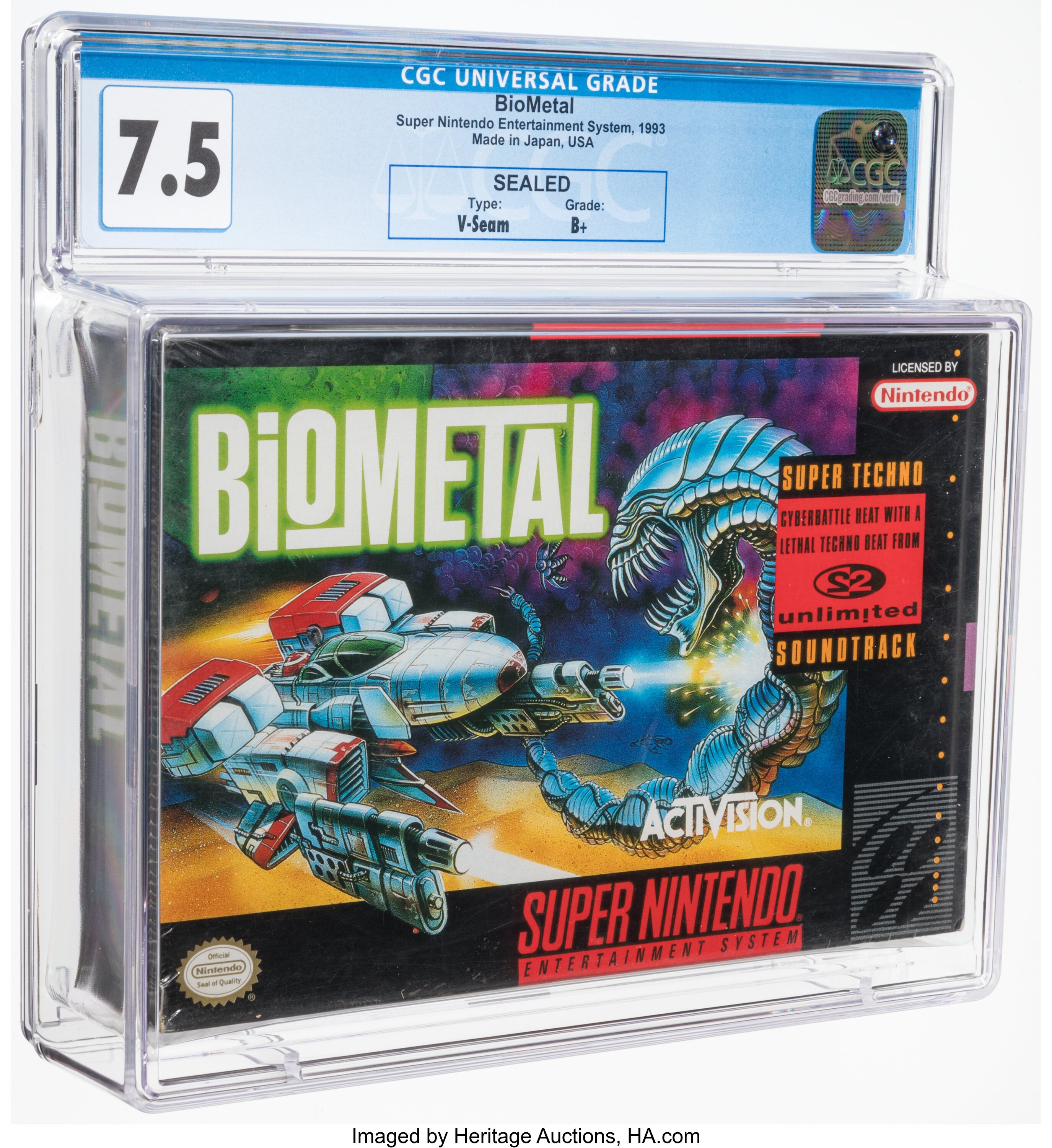 BioMetal Super Nintendo (SNES): PSA Pop Report + Loose / CIB / Sealed Prices 2026