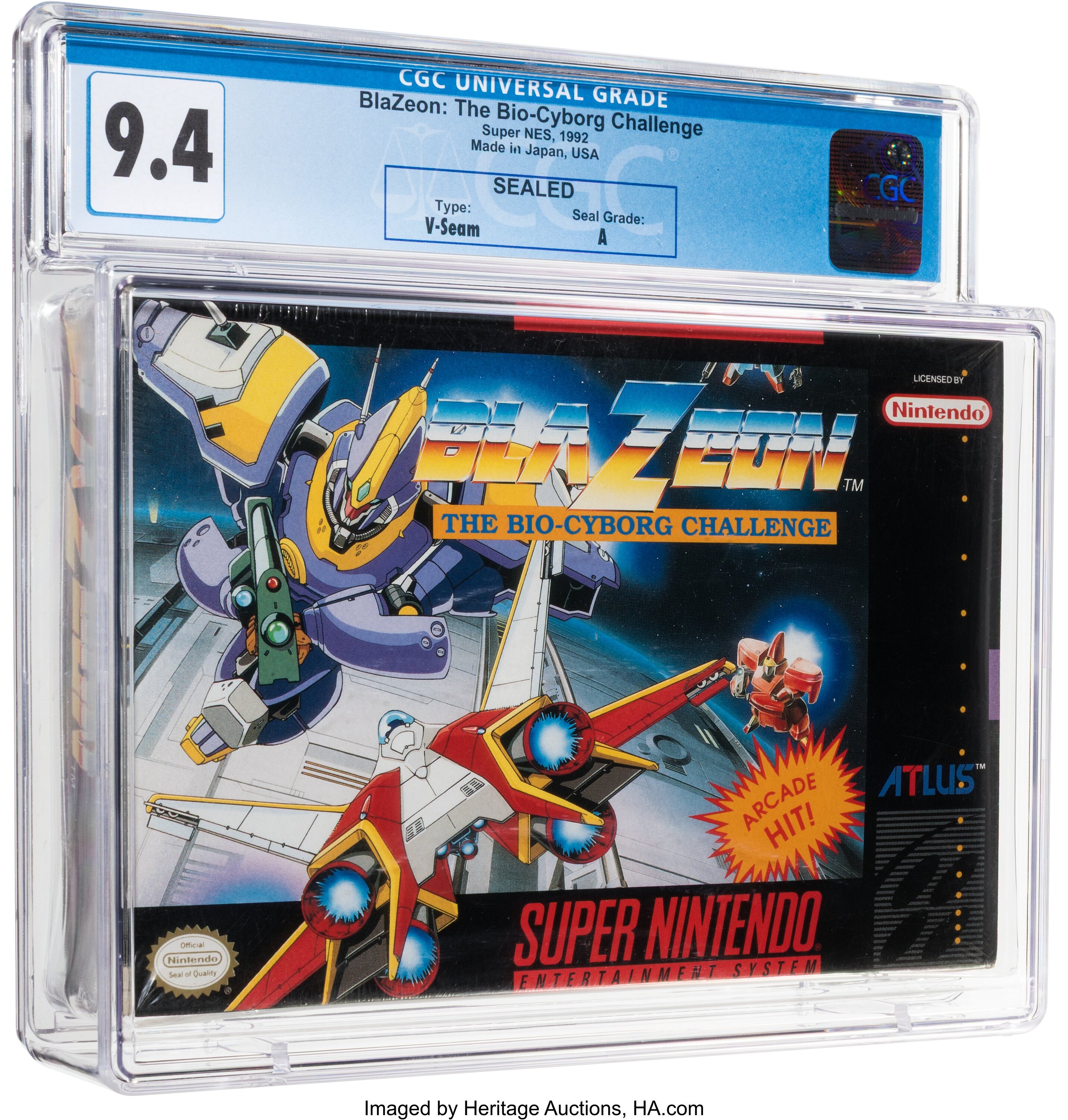 BlaZeon: The Bio-Cyborg Challenge Super Nintendo (SNES): PSA Pop Report + Loose / CIB / Sealed Prices 2026