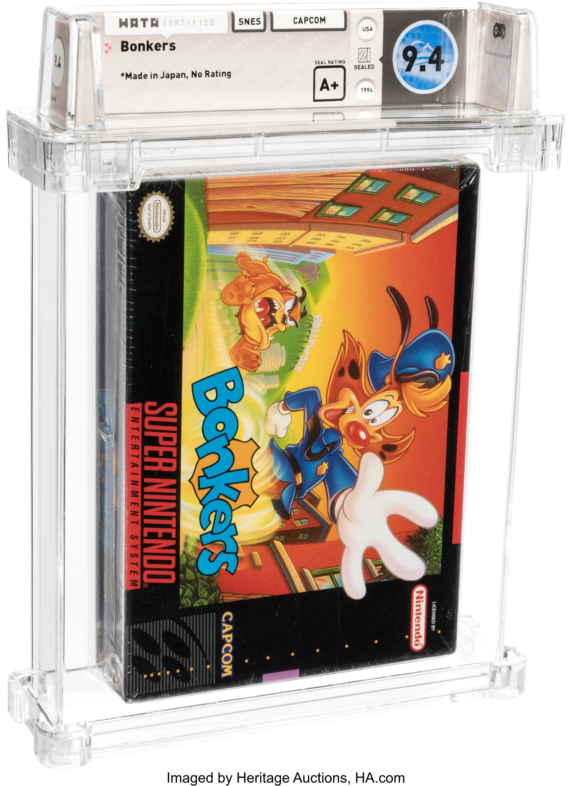 Bonkers Super Nintendo (SNES): PSA Pop Report + Loose / CIB / Sealed Prices 2026